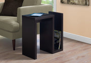 ACCENT TABLE - 24"H - CAPPUCCINO