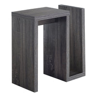 ACCENT TABLE - 24"H - GREY