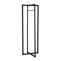 COAT RACK - 72"H - BLACK METAL