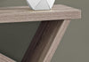 ACCENT TABLE - 36"L - DARK TAUPE HALL CONSOLE