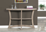 ACCENT TABLE - 47"L - DARK TAUPE HALL CONSOLE