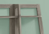 BOOKCASE - 48"H - DARK TAUPE ACCENT ETAGERE