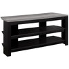 19.75" Particle Board and Grey Laminate TV Stand