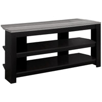 19.75" Particle Board and Grey Laminate TV Stand