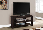 19.75" Cappuccino Particle Board and Laminate TV Stand