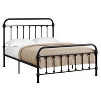 47.75" Metal Frame Queen Size Bed