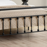 47.75" Metal Frame Queen Size Bed