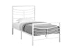 47.75" Metal Frame Twin Size Bed