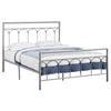 47.75" Metal Frame Queen Size Bed