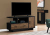 23.75" Particle Board, Laminate, and MDF TV Stand with Storage