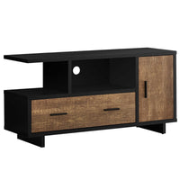 23.75" Particle Board, Laminate, and MDF TV Stand with Storage