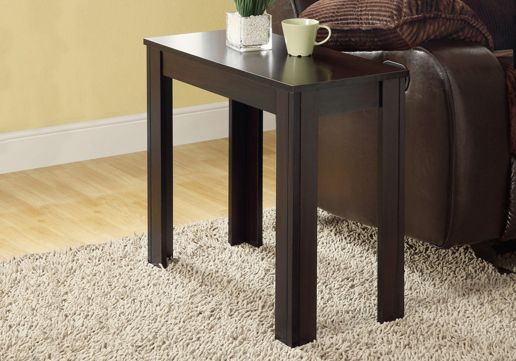 21.5" Cappuccino Particle Board, Laminate, and MDF Accent Table