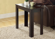 21.5" Cappuccino Particle Board, Laminate, and MDF Accent Table