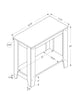22" Grey Particle Boards Accent Table