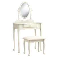 VANITY SET - 2PCS SET - ANTIQUE WHITE