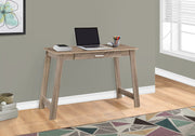 29.25" Dark Taupe Particle Board & Laminate Computer Desk with a Storage Drawer