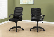 37.75" Foam, MDF, Polypropylene, and Metal Multi Position Office Chair