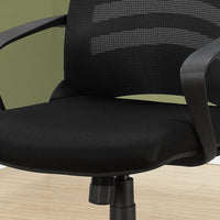 37.75" Foam, MDF, Polypropylene, and Metal Multi Position Office Chair