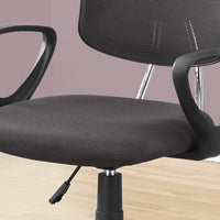 33" Grey Foam, Metal, and Polypropylene Multi Position Office Chair