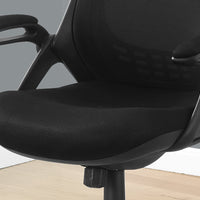 45" Foam, Polypropylene, and Metal Office Chair with a High Back