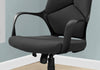 45.75" Black Foam, Black Polypropylene, MDF, and Metal High Back Office Chair