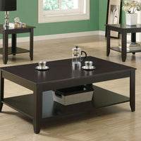 TABLE SET - 3PCS SET - CAPPUCCINO