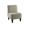 33" Polyester, Foam, MDF, and Solid Wood Accent Chair