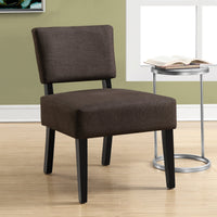 31.5" Polyester, Foam, and Solid Wood Accent Chair
