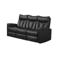 41" Bonded Leather Reclining Sofa