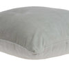 20" X 0.5" X 20" Transitional Gray Solid Pillow Cover