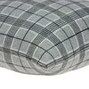 20" X 0.5" X 20" Transitional Gray Pillow Cover