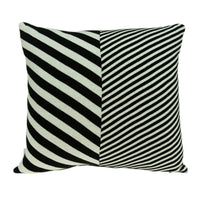 18" X 0.5" X 18" Transitional White Pillow Cover