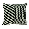 18" X 0.5" X 18" Transitional White Pillow Cover