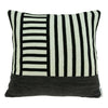 18" X 0.5" X 18" Transitional White Accent Pillow Cover