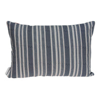 20" X 0.5" X 14" Nautical Blue Pillow Cover