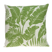 20" X 0.5" X 20" Tropical Green Pillow Cover