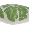 20" X 0.5" X 20" Tropical Green Pillow Cover