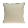20" X 0.5" X 20" Beautiful Transitional White Accent Pillow Cover