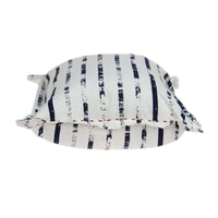 20" X 0.5" X 14" Nautical White Pillow Cover