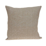 20" X 0.5" X 20" Elegant Transitional Tan Pillow Cover