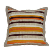 20" X 0.5" X 20" Transitional Multicolor Pillow Cover