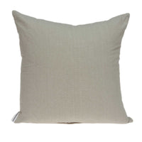 20" X 0.5" X 20" Transitional Beige Accent Pillow Cover