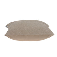 20" X 0.5" X 20" Beautiful Transitional Tan Pillow Cover