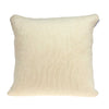 20" X 7" X 20" Transitional Beige Pillow Cover With Poly Insert