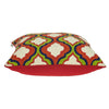 20" X 0.5" X 20" Handmade Traditional Multicolored Pillow Cover