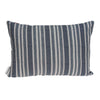 20" X 6" X 14" Nautical Blue Pillow Cover With Down Insert