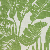 20" X 7" X 20" Tropical Green Pillow Cover With Down Insert