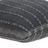 18" X 5" X 18" Transitional Charcoal Pillow Cover With Down Insert