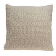 20" X 7" X 20" Elegant Transitional Tan Accent Pillow Cover With Down Insert