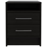 15.7" X 14.7" X 19.9" Espresso Particle Board Nightstand